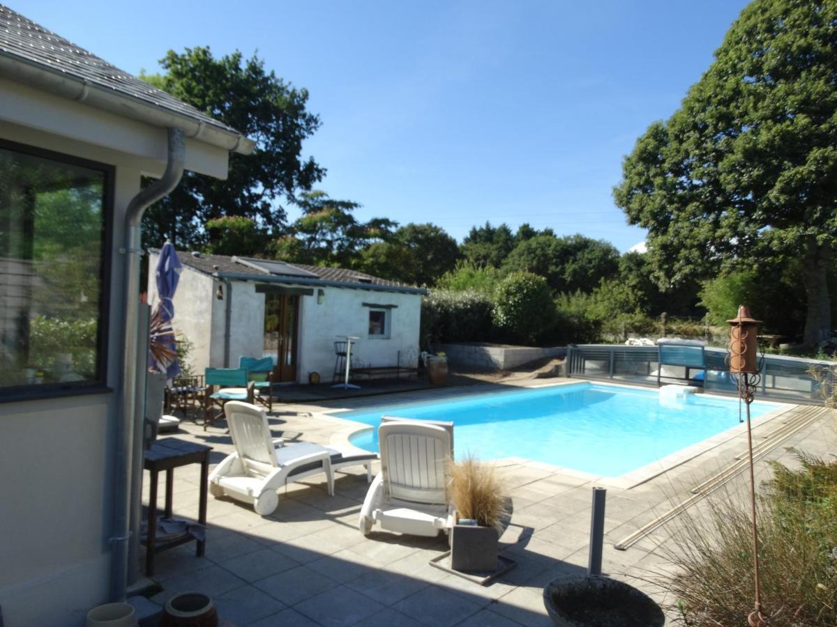 Maison Piscine Classee 4 Etoiles Guidel Kültér fotó